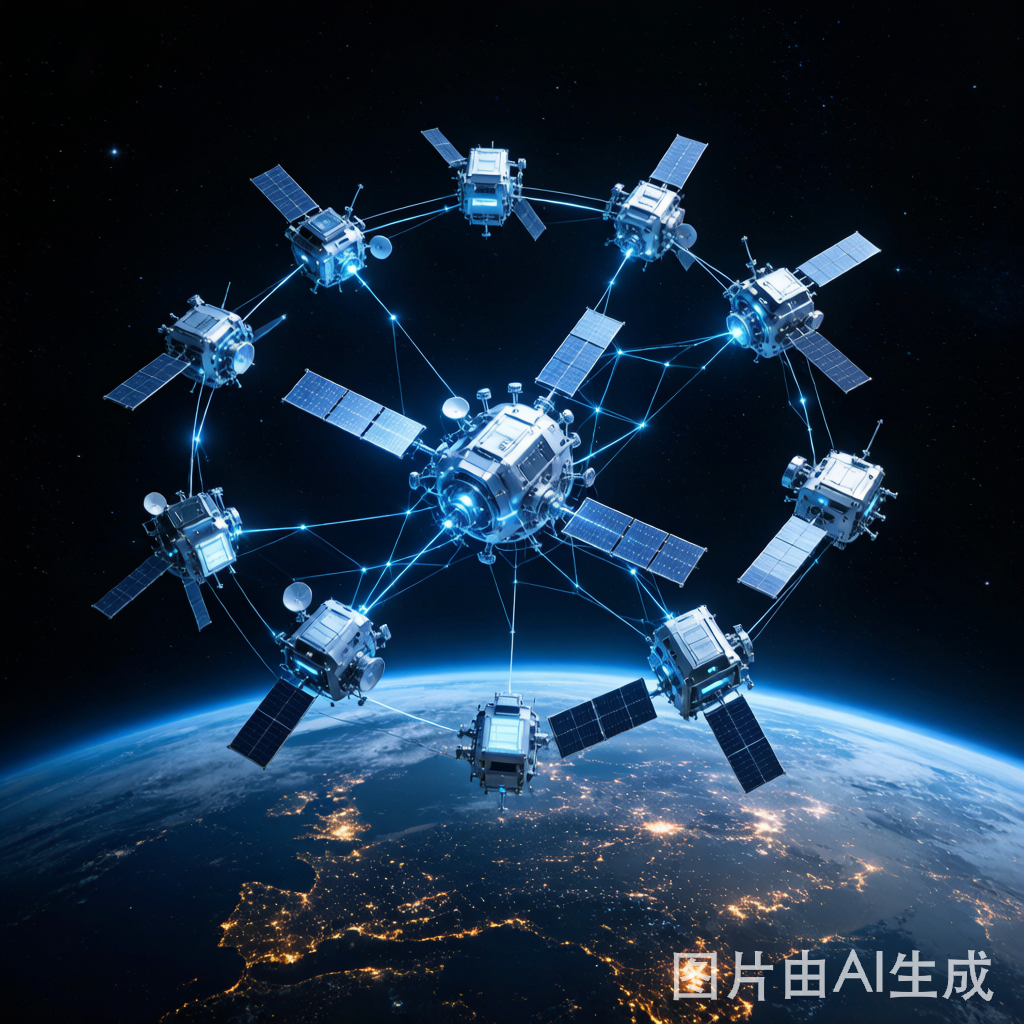 轨道数据中心概念图